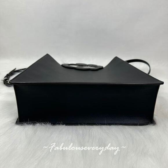 Coach Cloud Handle Tote In Coachtopia Leather/Black CT383 + Pouch/Wristlet - Picture 11 of 11